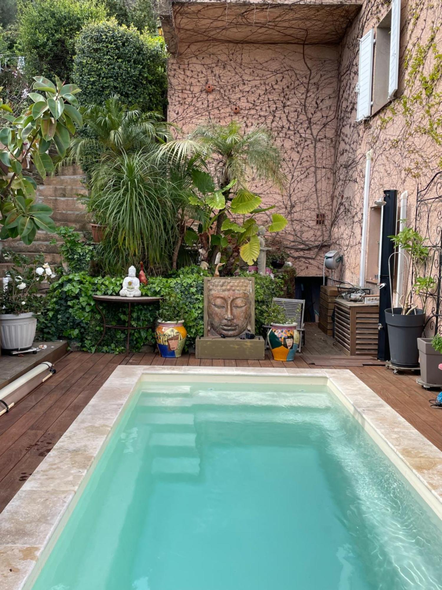 Logement Zen Sur La Colline Aux Mimosas Hyères Exterior foto