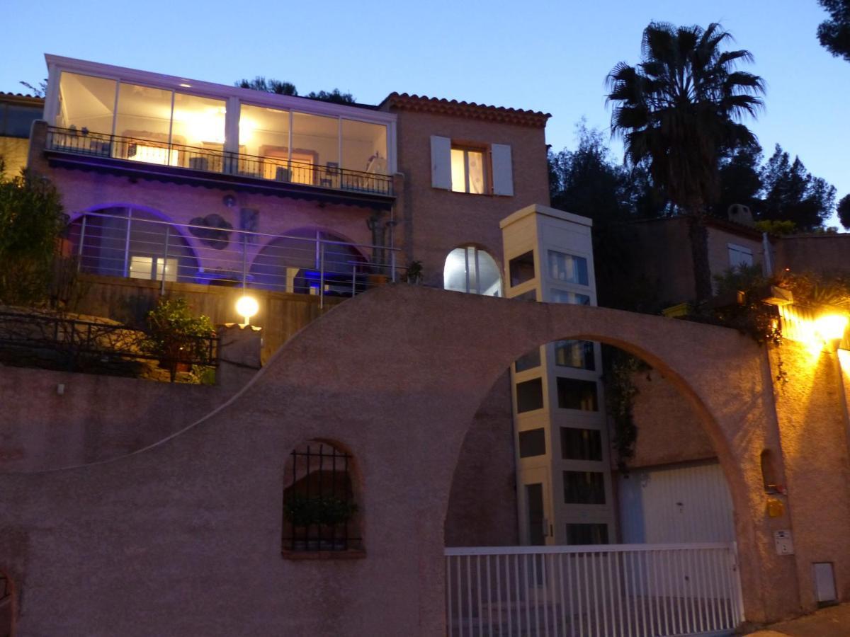 Logement Zen Sur La Colline Aux Mimosas Hyères Exterior foto